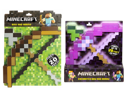 minecraft bow and arrow toy